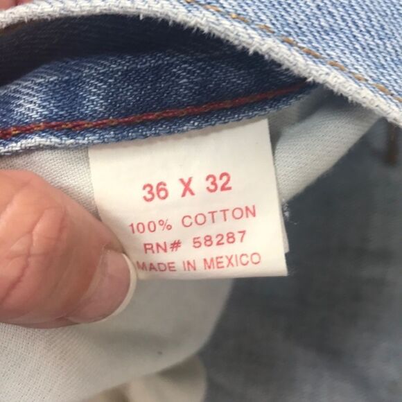 36×32 Arizona relaxed straight  acid wash … - Picture 4 of 7